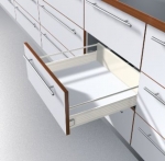 TANDEMBOX M с одинарным релингом ( высота В ) БЕЛЫЙ 500мм