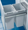 Выдвижное мусорное ведро с доводчиком Euro-Cargo-S 45