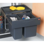 Space Saving. Выдвижная система с 2 ведрами